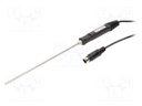 Temperature probe; Application: GOM-802,GOM-802-RS232C-GPI