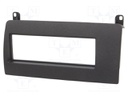 Radio mounting frame; Rover; 1 DIN; black
