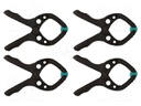 Universal clamp; max.30mm; Pcs: 4; MICROFIX