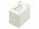 Relay: electromagnetic; 4PDT; Ucoil: 24VDC; 12A/250VAC; 12A/30VDC