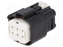 Connector: automotive; MX150L; plug; female; 22AWG÷18AWG; PIN: 6