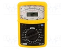 Analogue multimeter; LCD (4000),analogue,with a backlit; 500g