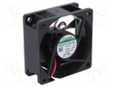 Fan: DC; axial; 12VDC; 60x60x25mm; 27.18m3/h; 16.7dBA; Vapo; 3100rpm