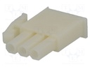 Plug; wire-board; male/female; Mini Universal MATE-N-LOK; 4.14mm