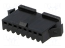 Plug; wire-wire; female; NPP; 2.5mm; PIN: 8; w/o contacts; for cable