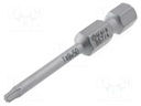 Screwdriver bit; Torx®; TX08; Overall len: 50mm