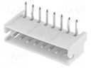 Socket; wire-board; male; ZH; 1.5mm; PIN: 8; THT; 50V; 1A; -25÷85°C