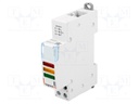 LED indicator; Mounting: DIN; 230/400VAC