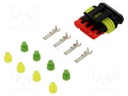 Connector: wire-wire; plug; female; Superseal 1.5; 24VDC; PIN: 4