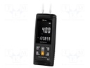 Manometer; -4÷4kPa; LCD; ±1%; Interface: USB C; Ø162x63mm; IP20