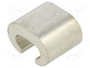 Copper; 50mm2; tinned; 1/0AWG; Connector: C shape crimp