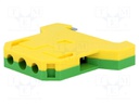 Splice terminal: rail; 0.5÷10mm2; ways: 1; terminals: 2; Width: 10mm