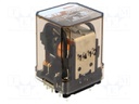 Relay: electromagnetic; DPDT; Ucoil: 24VDC; Icontacts max: 16A