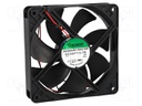 Fan: DC; axial; 48VDC; 120x120x25mm; 183.83m3/h; 44.5dBA; Len: 330mm