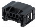 Connector: automotive; MQS; plug; female; w/o contacts; PIN: 6