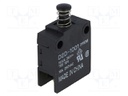 Switch: door; Pos: 2; SPST-NO; 16A/250VAC; black; Man.series: D2D