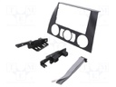 Radio mounting frame; BMW; 2 DIN; black