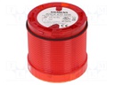 Signaller: lighting; LED; red; Usup: 24VDC; Usup: 24VAC; IP65