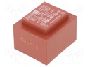 Transformer: encapsulated; 5VA; 230VAC; 18V; 18V; 139mA; 139mA