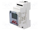 Programmable time switch; Range: 1 year; SPDT; 230VAC; DIN; PIN: 5