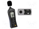 Meter: sound level; LCD; Sound level: 30÷130dB; 31.5÷8000Hz; IP20