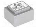Transformer: encapsulated; 4.5VA; 230VAC; 7.5V; 7.5V; 0.3A; 0.3A