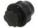 Splice terminal: clamping; 25mm; for PE pipes; Plast; 16bar