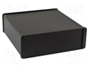 Enclosure: with panel; 1457; X: 165mm; Y: 160mm; Z: 55mm; aluminium