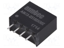Converter: DC/DC; 1W; Uin: 2.97÷3.63V; 18VDC; Iout: 56mA; SIP4; 1.8g