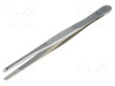 Tweezers; Tweezers len: 145mm; Blades: straight,elongated