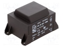 Transformer: encapsulated; 20VA; 230VAC; 18V; 1112mA; Mounting: PCB