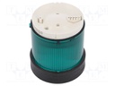 Signaller: lighting; continuous light; Colour: green; Usup: 24VDC
