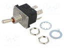 Switch: toggle; Pos: 2; DPST; OFF-ON; 16A/250VAC; Toggle: round; IP68