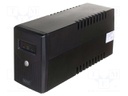 Power supply: UPS; 480W; 800VA; 207÷253V; Schuko x2; 142x101x298mm