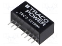 Converter: DC/DC; 2W; Uin: 4.5÷18V; 9VDC; Iout: 222mA; SIP8; 4.5g