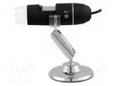 Microscope; 8 LED for measurement spot illumination