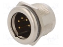 CHASS.CON.MALE 5POLE HEAVY DUTY