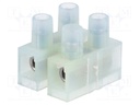 Terminal block; screw terminal; ways: 2; 4mm2; terminals: 4; 400V