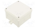 Enclosure: junction box; X: 98mm; Y: 60mm; Z: 98mm; wall mount; IP67