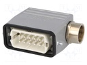 Connector: rectangular; plug; male; EPIC KIT; PIN: 10; 10+PE; M20