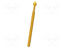 Test needle; Operational spring compression: 4mm; 5A; Ø: 2mm; 1.5N