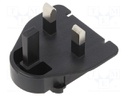 Adapter; Plug: UK; Application: TR15R,TR15RAM,TR30RAM,TR30RDM