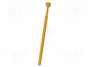 Test needle; Operational spring compression: 4.3mm; 8A; Ø: 2.5mm