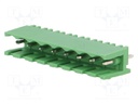 Pluggable terminal block; 5mm; ways: 8; straight; socket; male