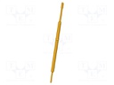 Needle-like test probe; Operational spring compression: 3mm