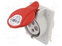 Connector: AC supply 3-phase; socket; female; 32A; 400VAC; IP54
