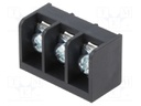 Connector: terminal block; YQ; 30A; 300V; terminal; PIN: 3; on PCBs