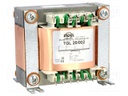 Transformer: speaker; 20VA; Sec.winding imped: 8Ω; 0.03÷15kHz
