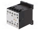 Contactor: 3-pole; NO x3; Auxiliary contacts: NO; 110VDC; 12A; DIN