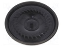 Loudspeaker; miniature,mylar,general purpose,waterproof; 1W